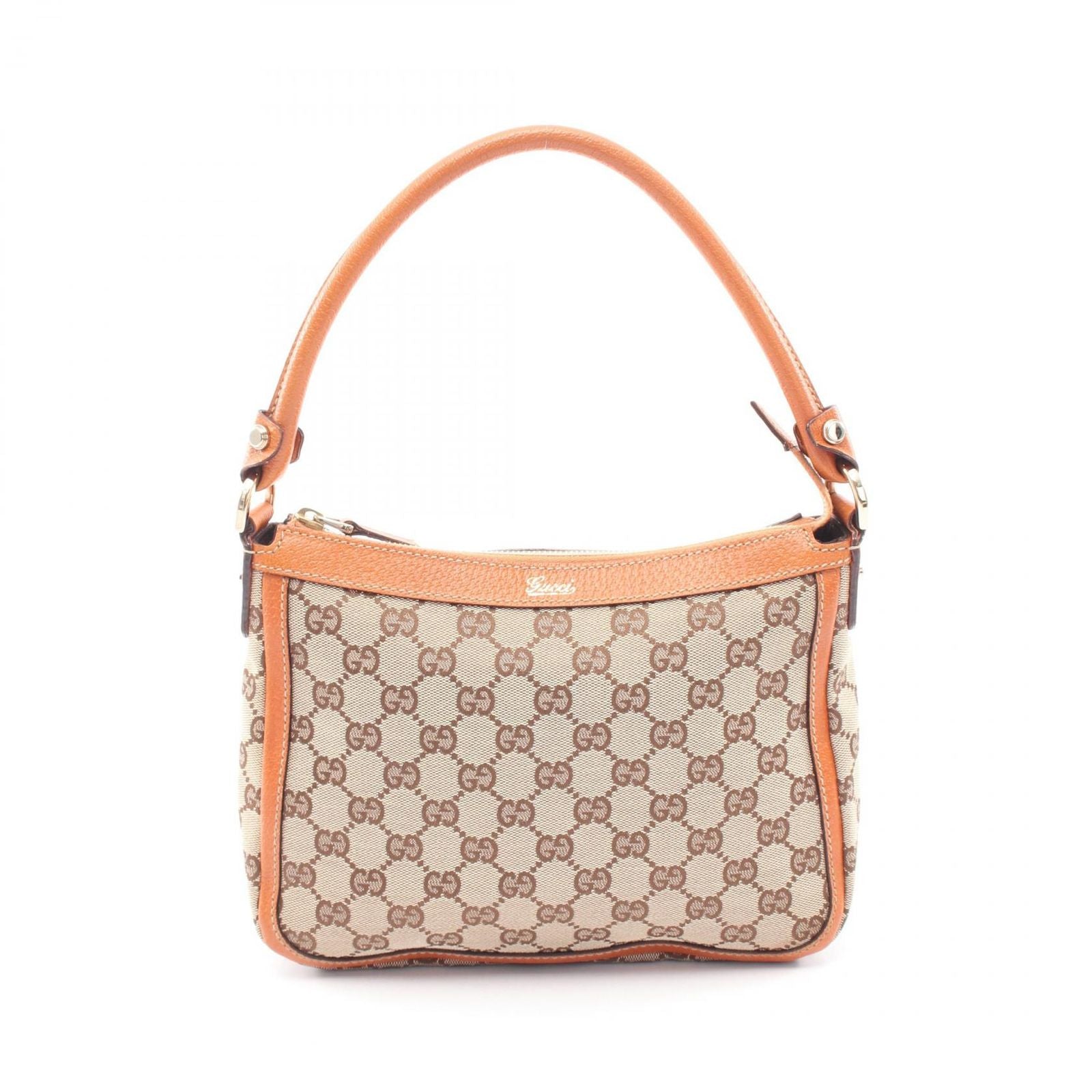 Gucci Handbag GG Canvas Brown Beige