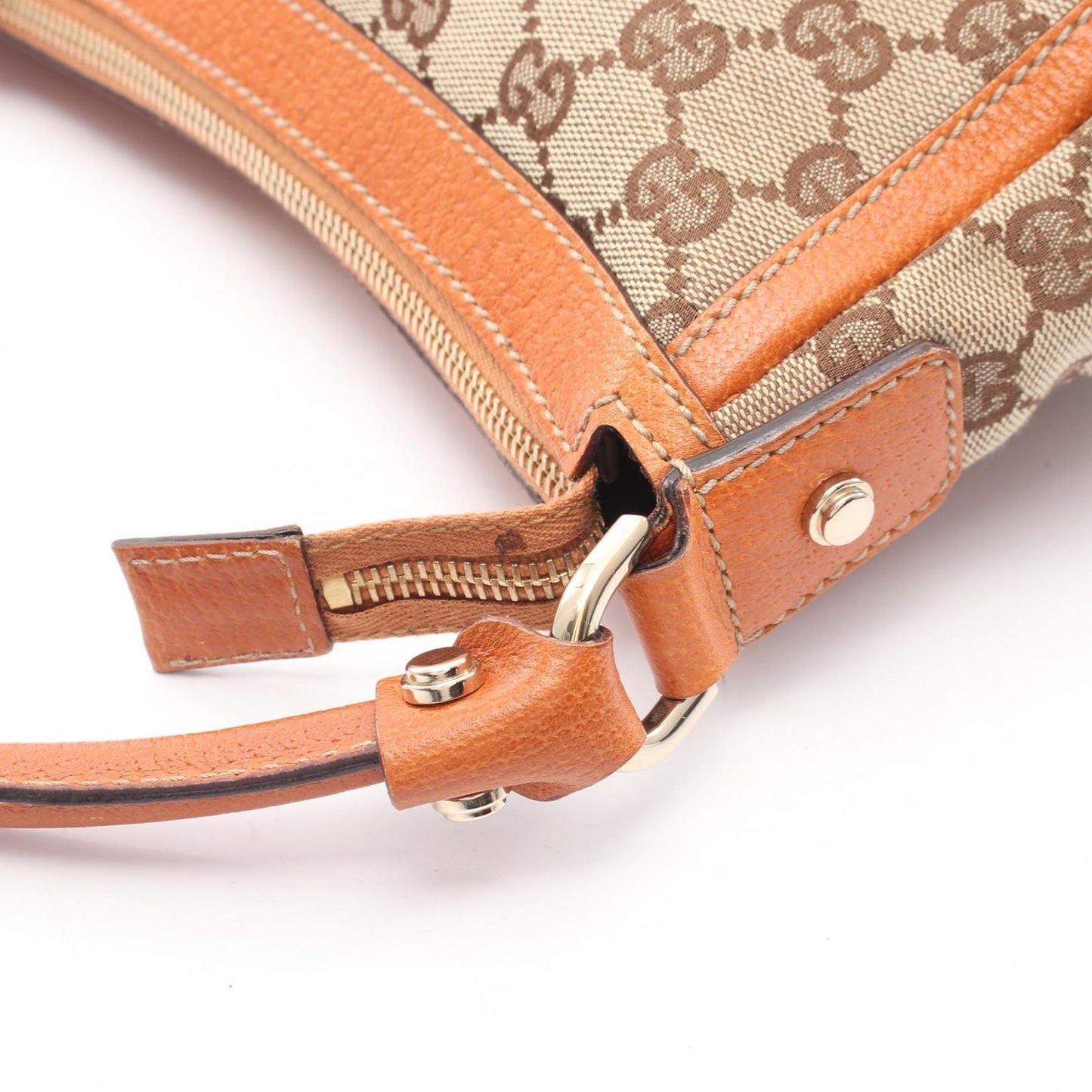Gucci Handbag GG Canvas Brown Beige — view 7