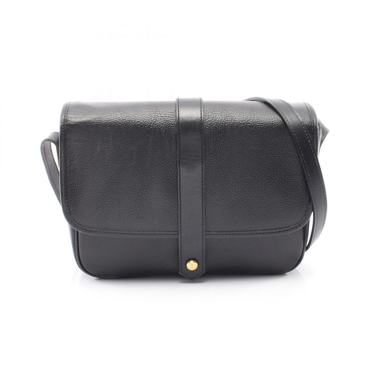 Saint Laurent Shoulder Bag Logo Black