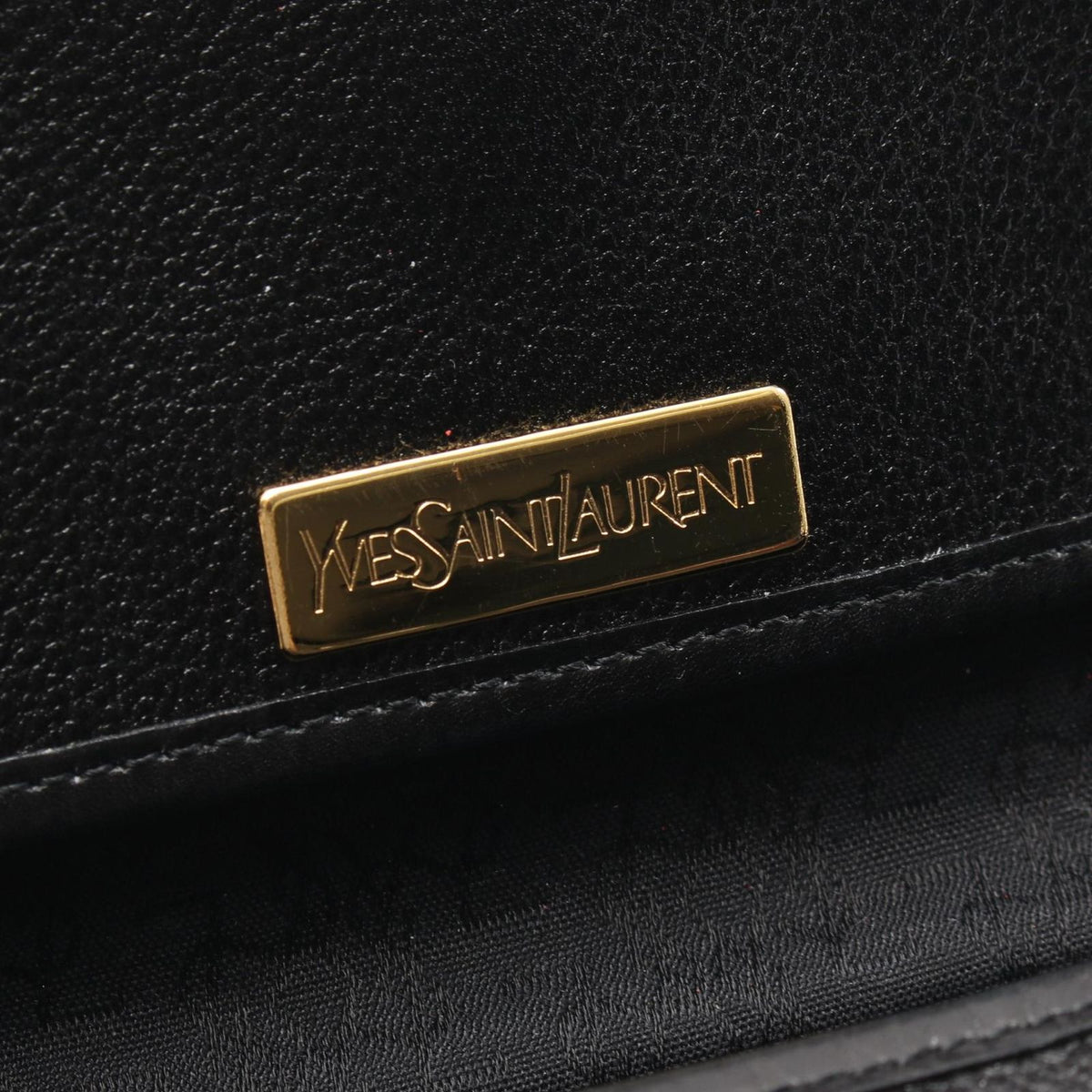 Saint Laurent Shoulder Bag Logo Black — view 4