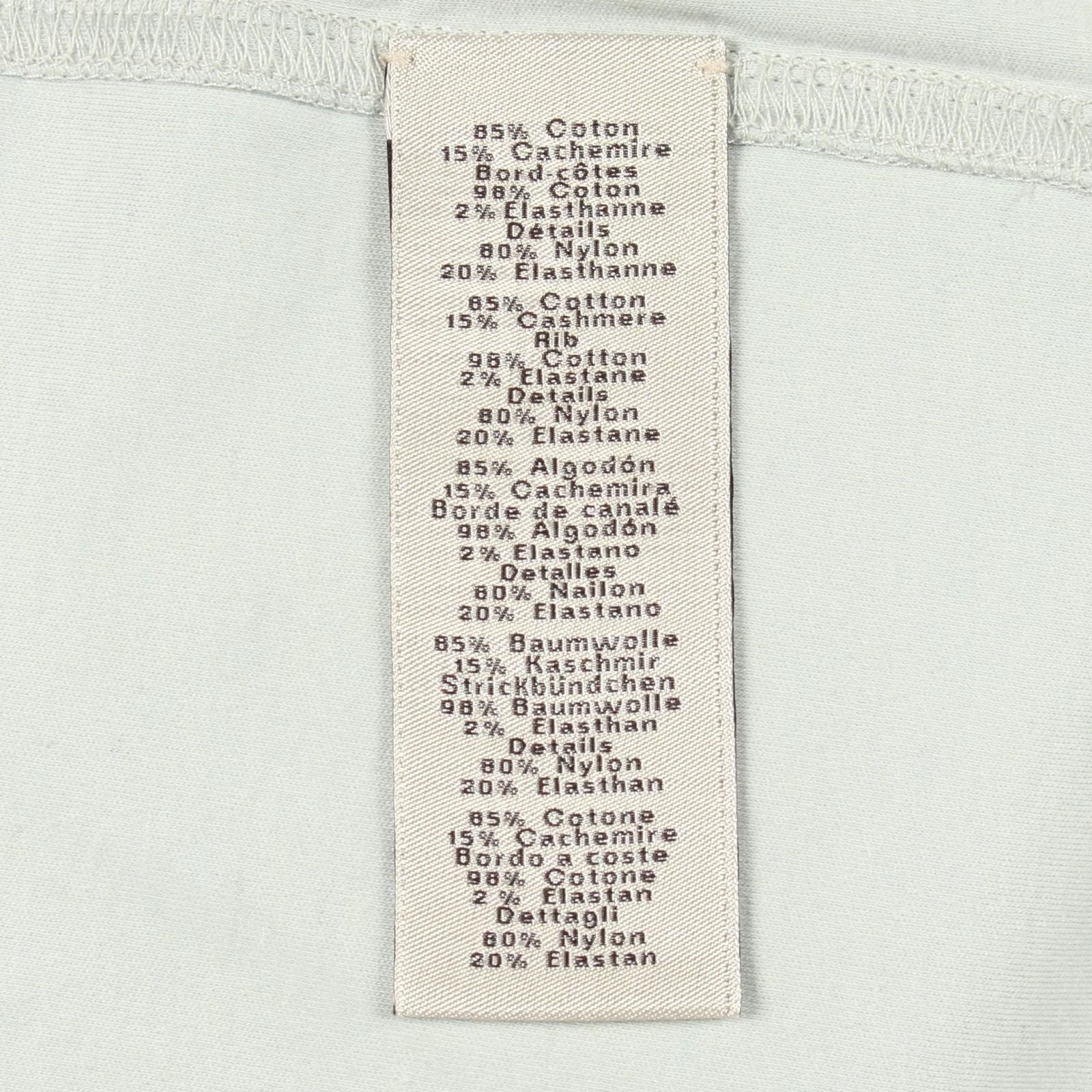 Hermes Short Sleeve T-Shirt Velky Lov Crew Neck Cotton — view 4