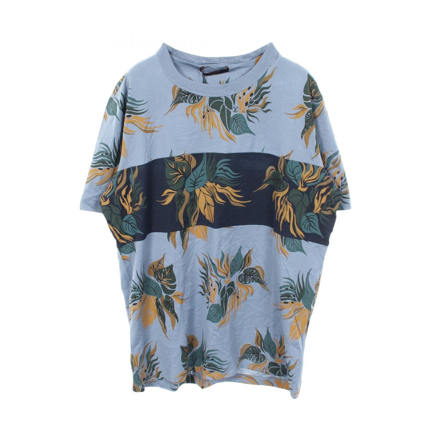 Louis Vuitton Short Sleeve T-Shirt Botanical Crew Neck Cotton