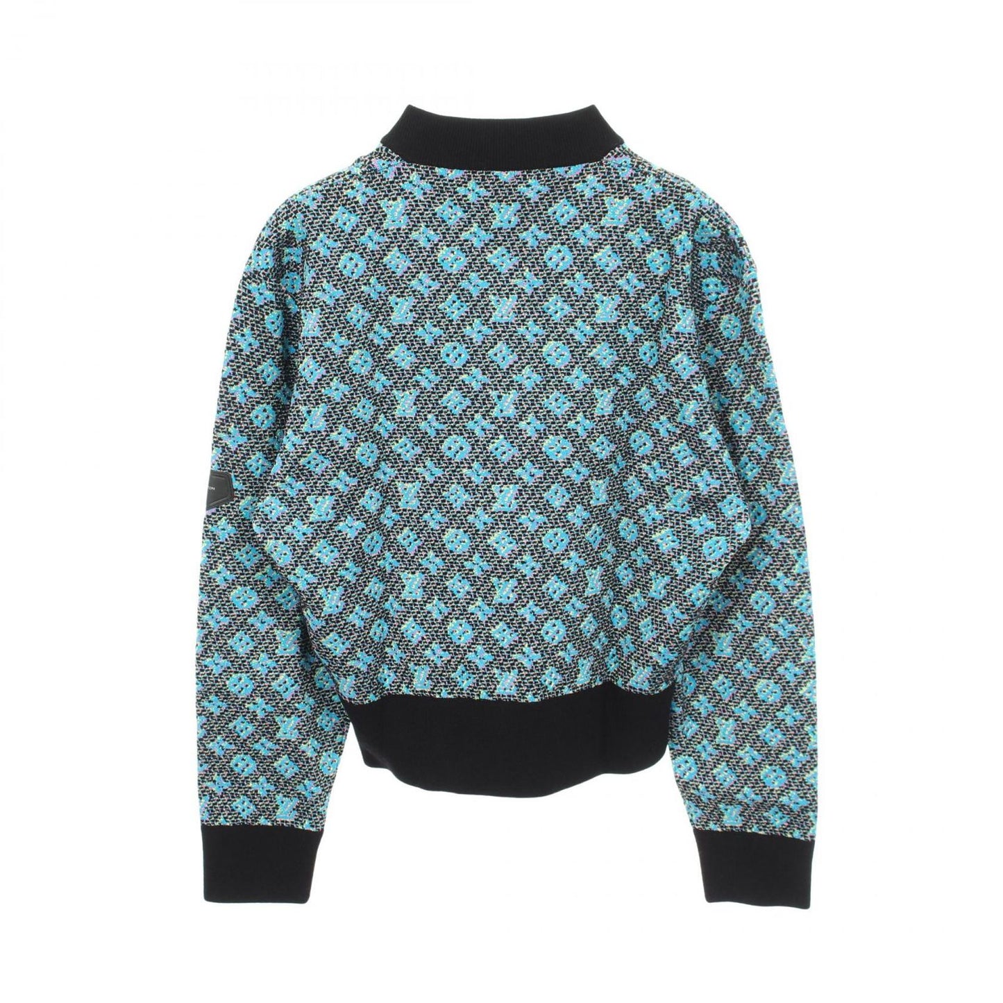 Louis Vuitton Monogram Zip Up Wool Nylon Jacket — view 2