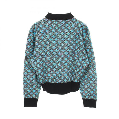 Louis Vuitton Monogram Zip Up Wool Nylon Jacket — view 2