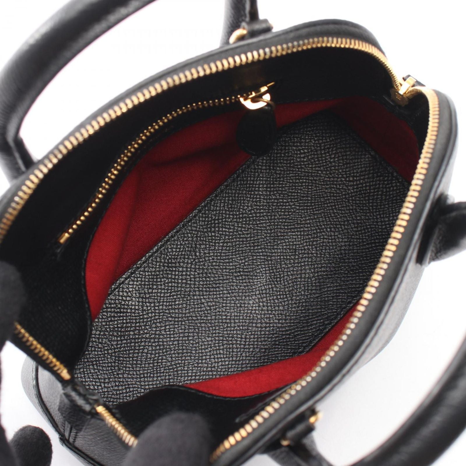 Balenciaga Handbag Bill Top Handle Xxs 2-Way Black Leather Top Bag XS — view 3