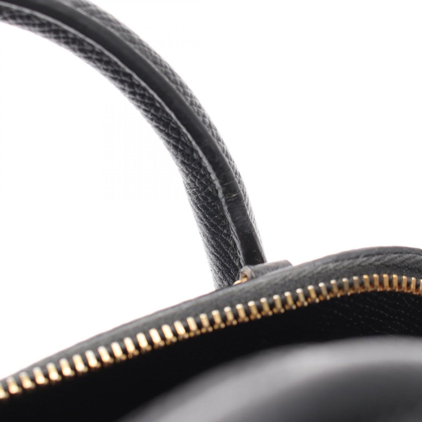 Balenciaga Handbag Bill Top Handle Xxs 2-Way Black Leather Top Bag XS — view 7