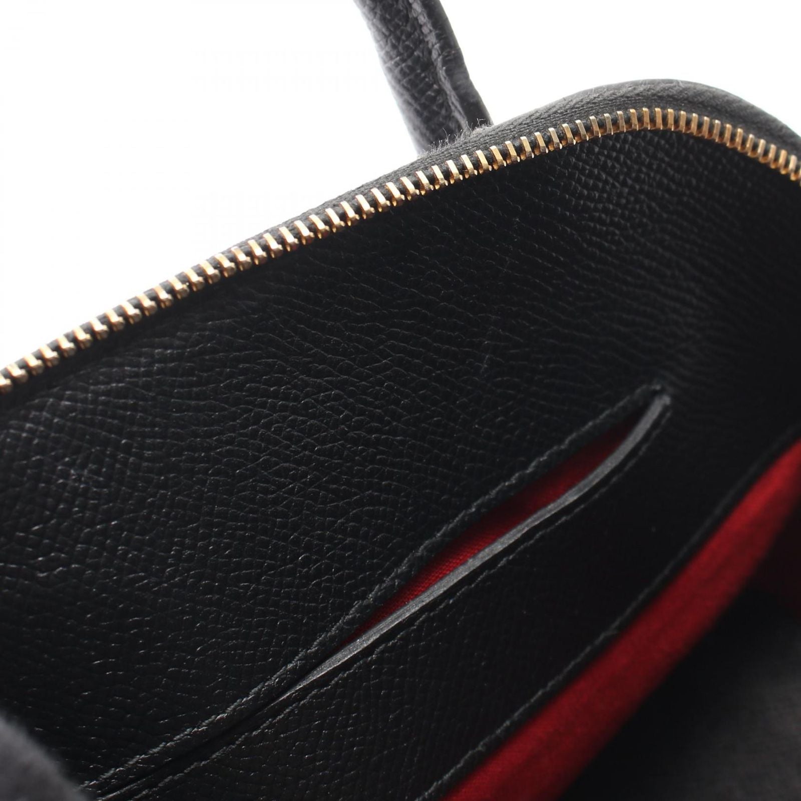 Balenciaga Handbag Bill Top Handle Xxs 2-Way Black Leather Top Bag XS — view 8