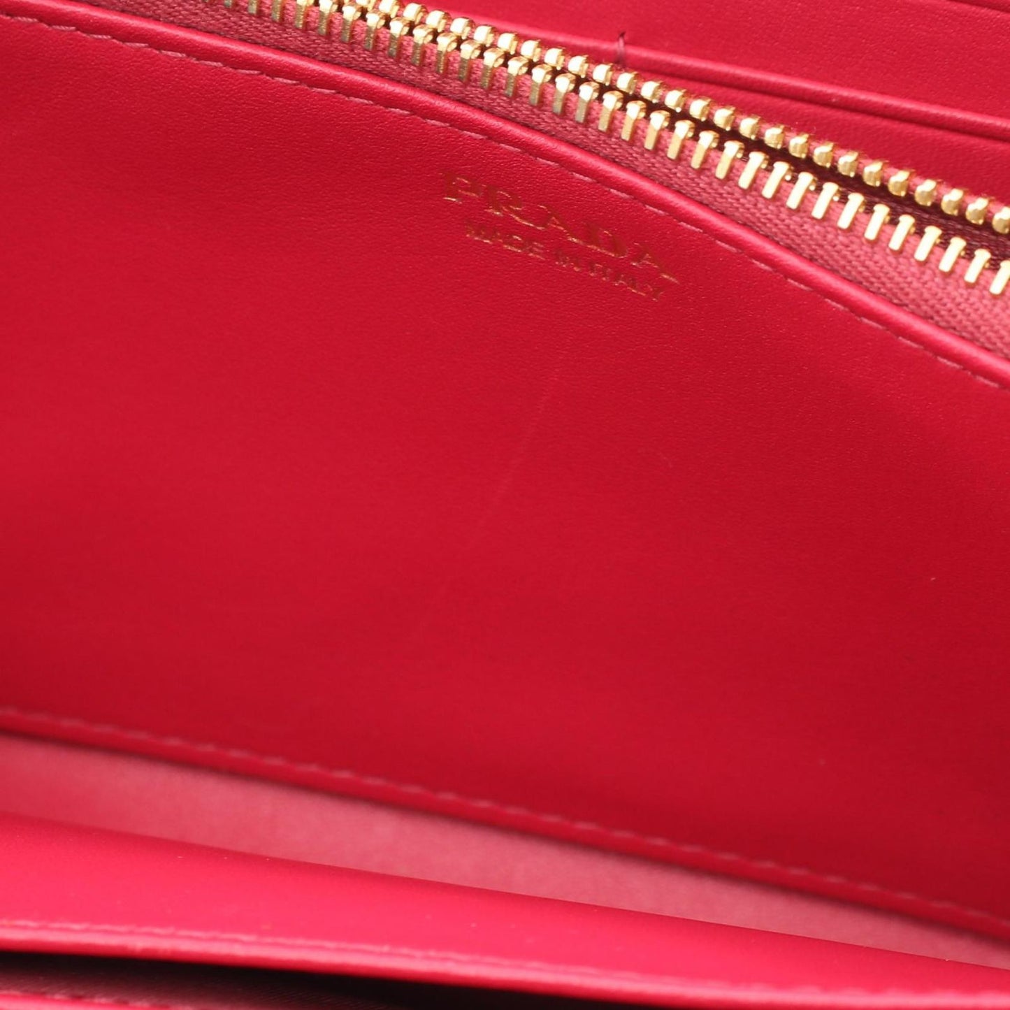 Prada Round Wallet Vittello Move I Pink Leather — view 7