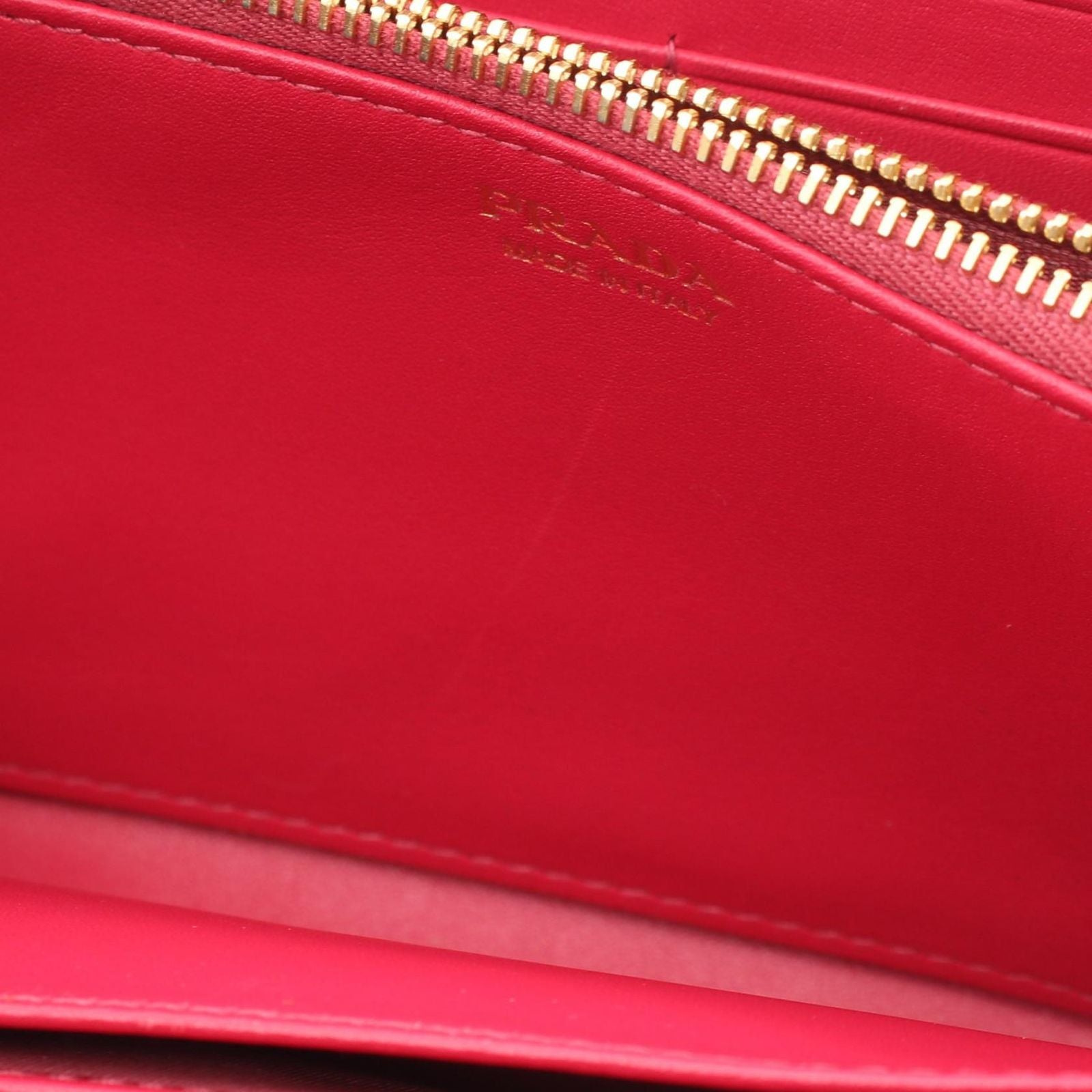 Prada Round Wallet Vittello Move I Pink Leather — view 7