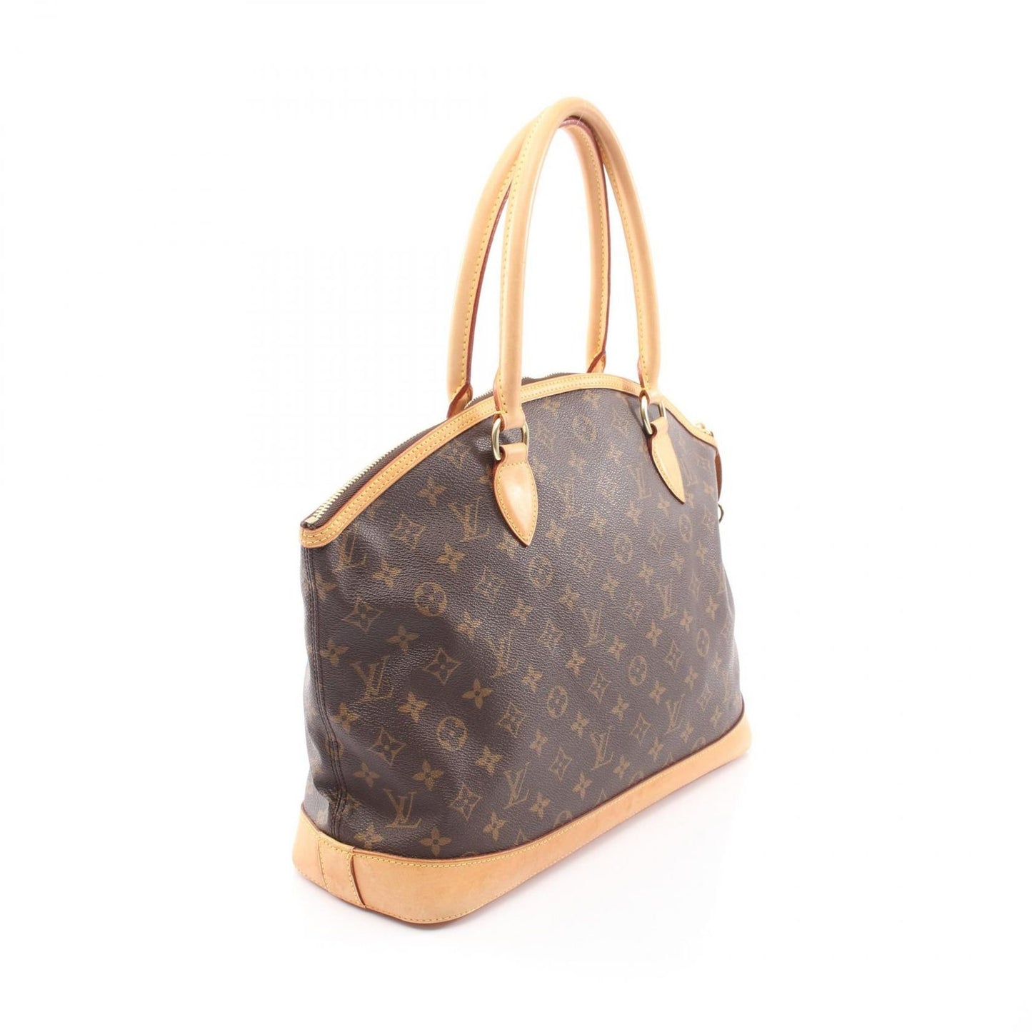 Louis Vuitton Tote Lockit Oriental Monogram Canvas Leather — view 2