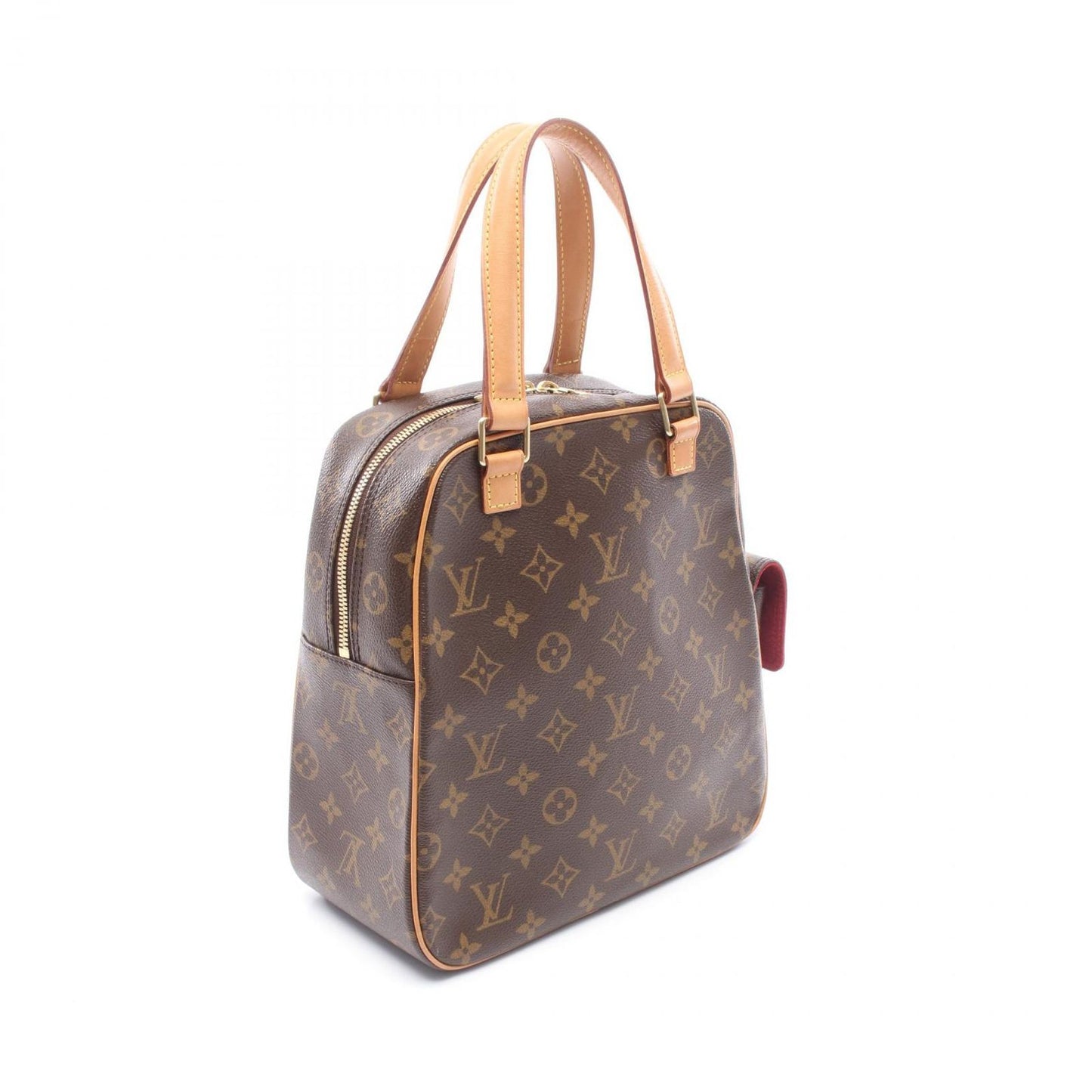 Louis Vuitton Handbag Monogram Canvas Leather — view 2