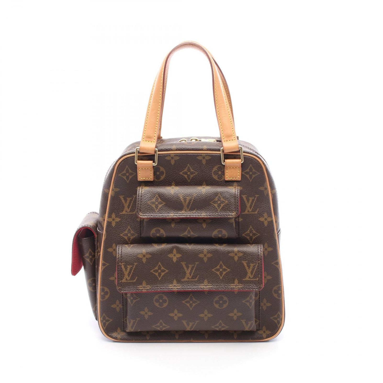 Louis Vuitton Handbag Monogram Canvas Leather