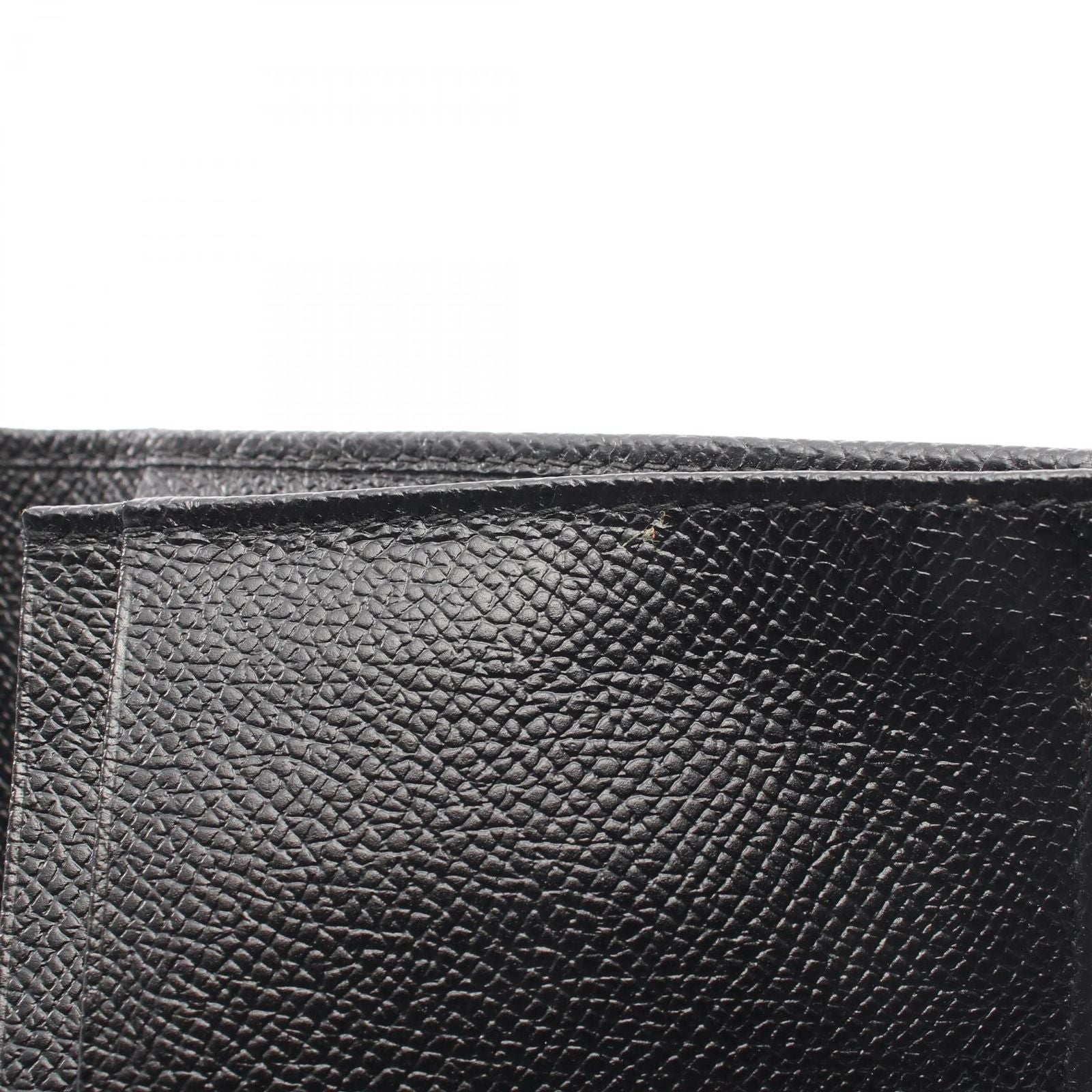 Bvlgari Bifold Wallet Classico Black Leather Long Bill Holder — view 6