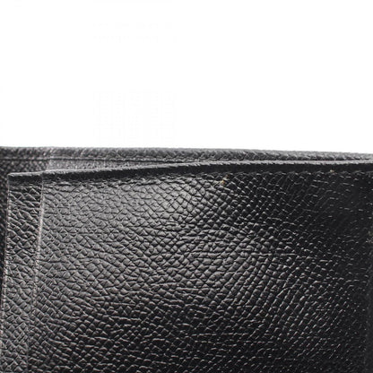 Bvlgari Bifold Wallet Classico Black Leather Long Bill Holder — view 6
