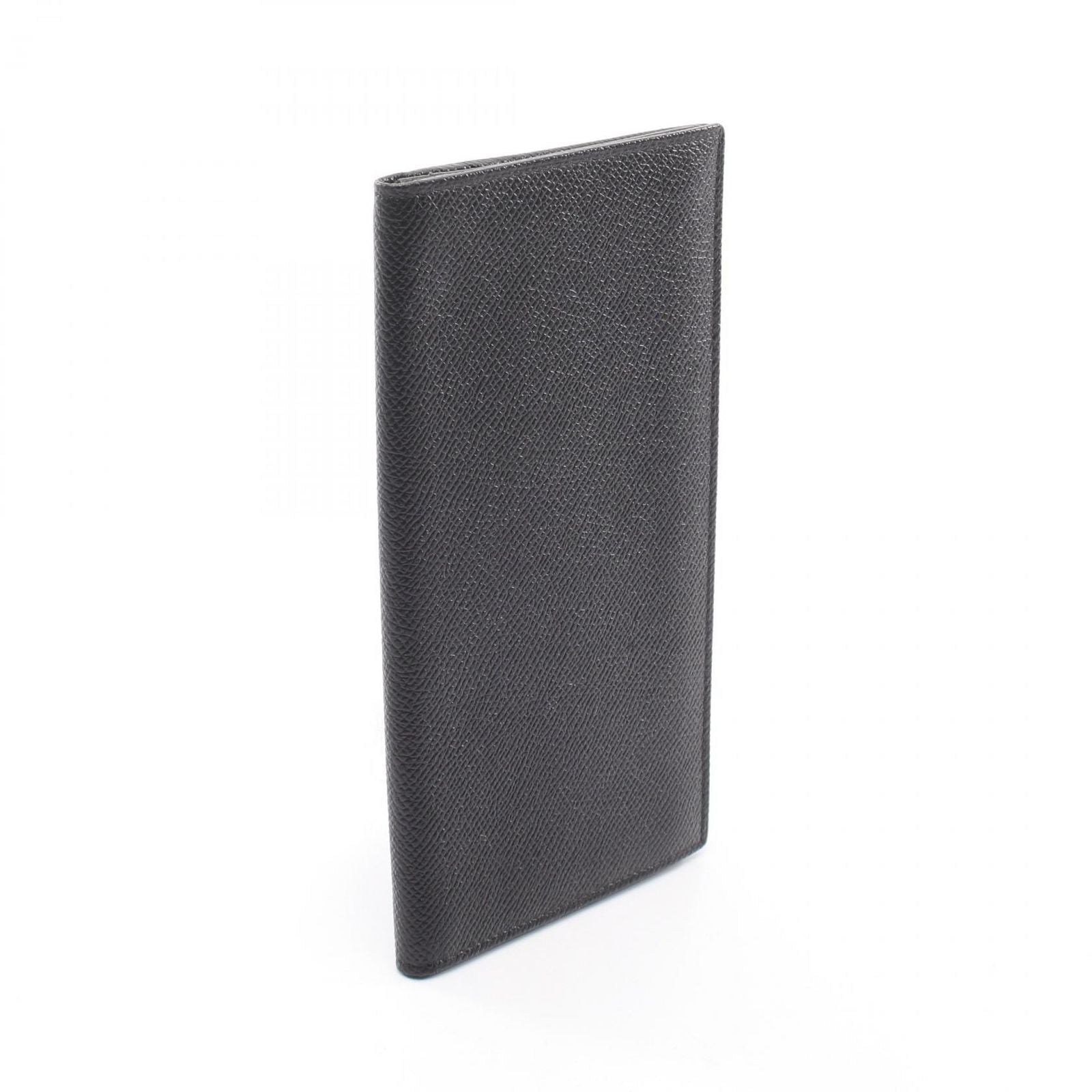 Bvlgari Bifold Wallet Classico Black Leather Long Bill Holder — view 2