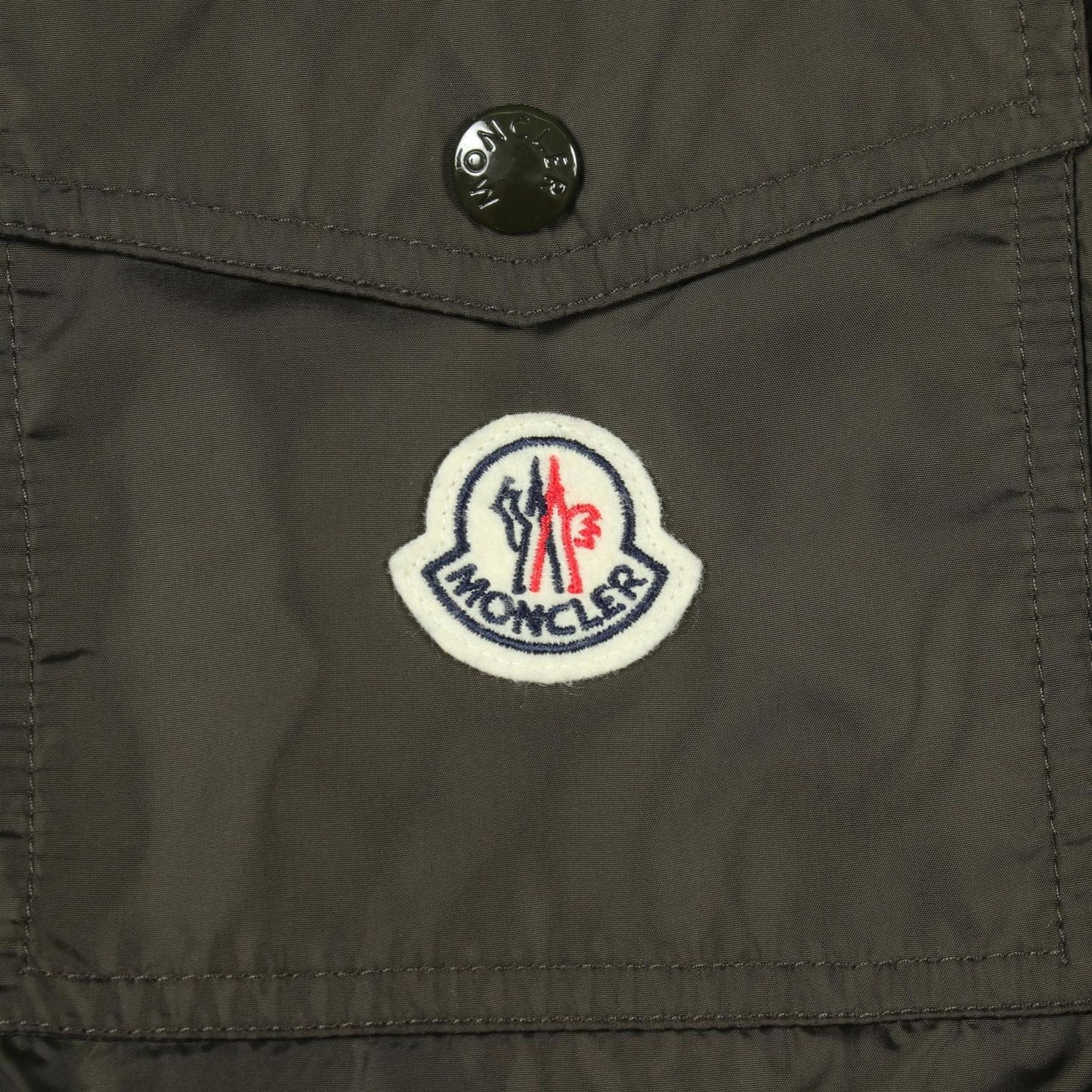 Moncler Jacket Keralle Zip Up Hooded Green Nylon — view 6