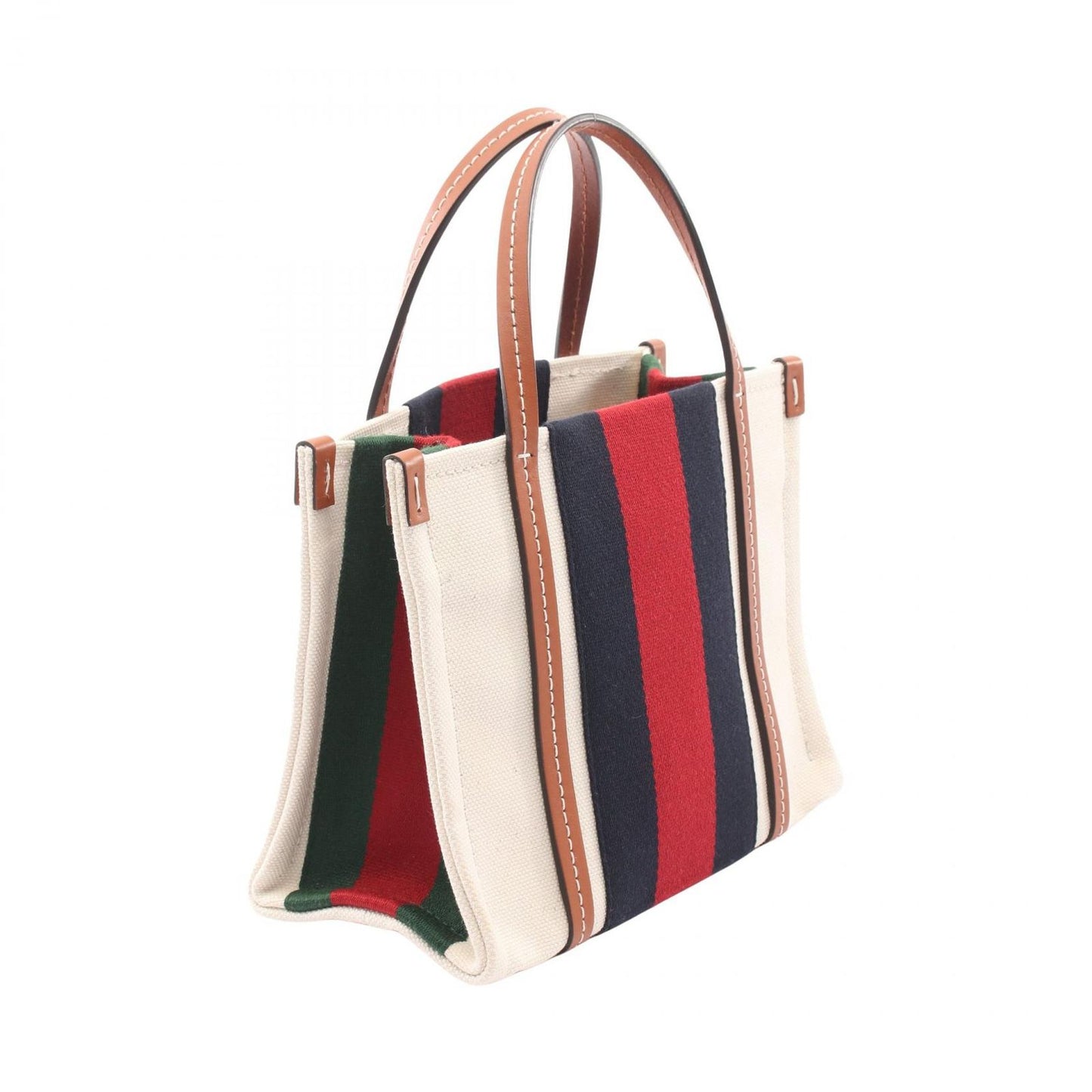 Gucci Tote Interlocking Mini 2-Way Natural Multi Canvas Leather — view 2