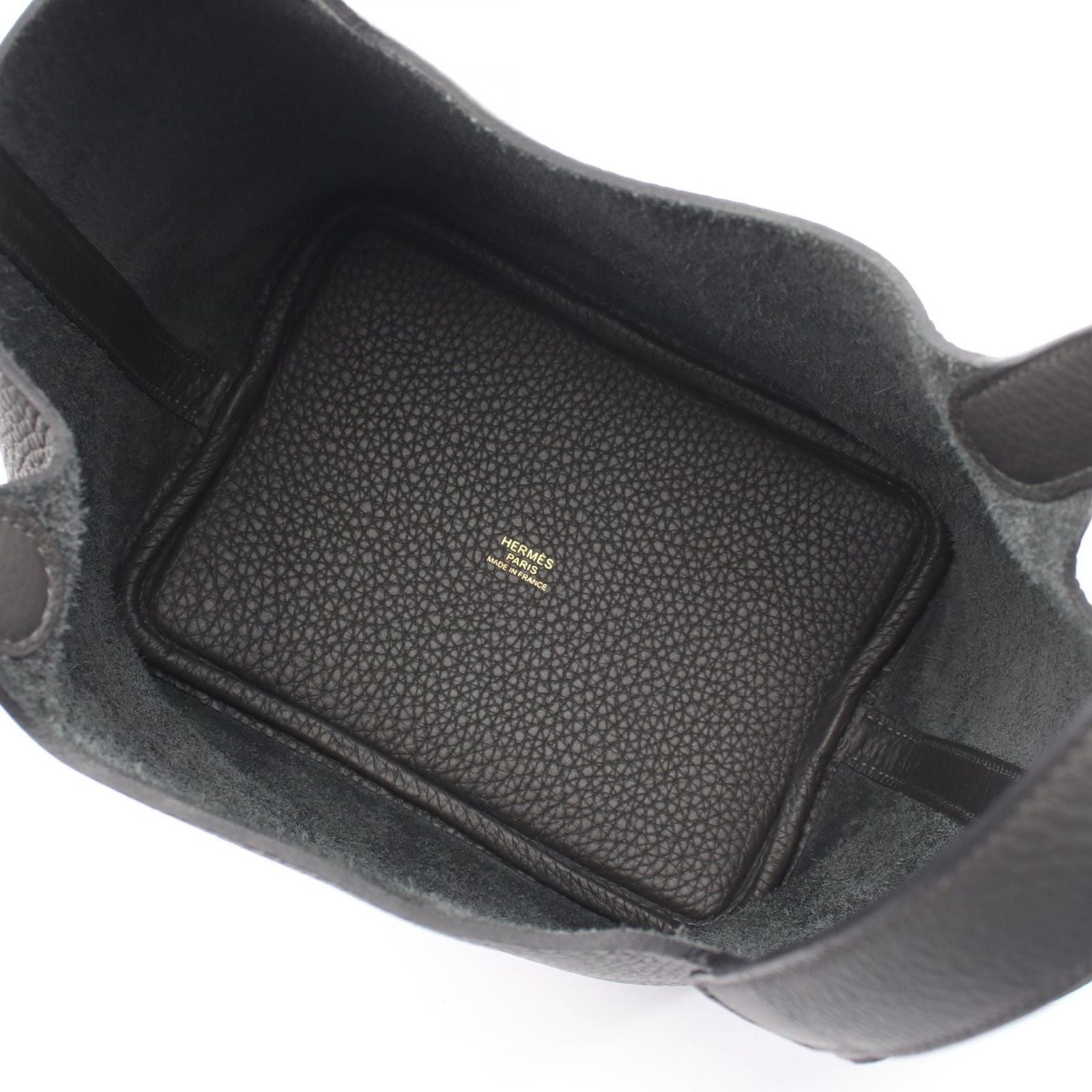 Hermes Handbag Picotin Lock PM Vert Mangrove — view 3
