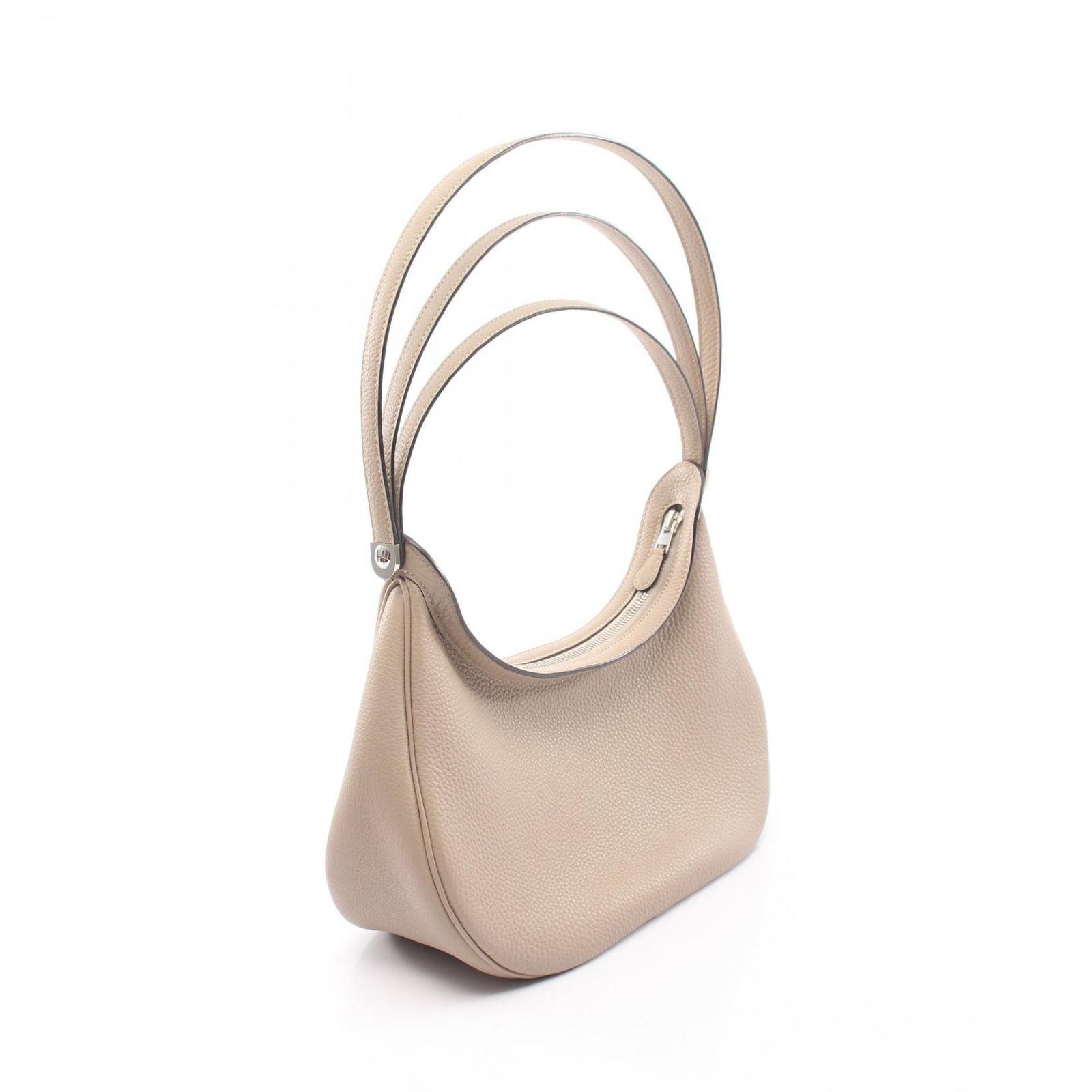 Hermes Shoulder Bag Caporal Tourtier Gray Leather — view 2