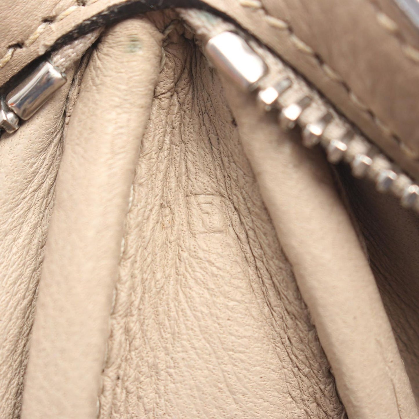 Hermes Shoulder Bag Caporal Tourtier Gray Leather — view 5