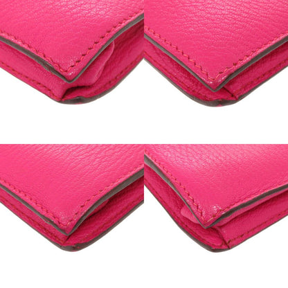 Hermes 365 Chevre Rose Shocking Silver Handbag — view 3