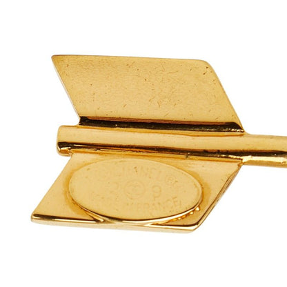 Chanel CC Logo Arrow Brooch Gold Plated — view 3