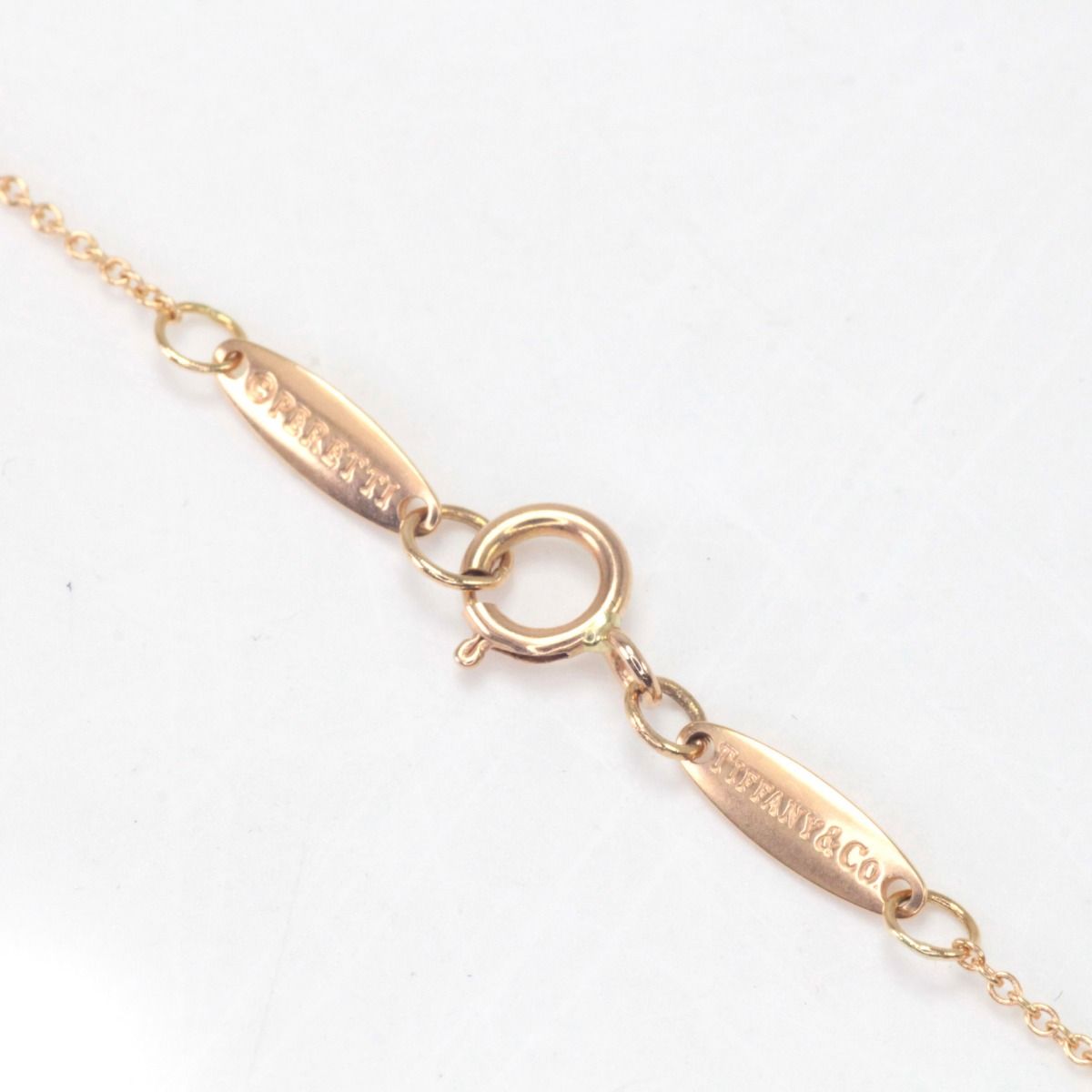 Tiffany & Co Necklace 18k Elsa Peretti Open Heart Pendant External Case — view 7