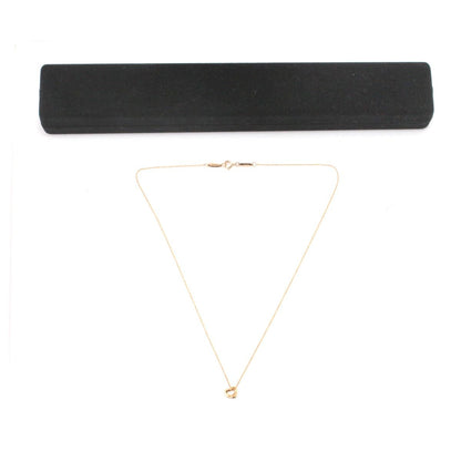 Tiffany & Co Necklace 18k Elsa Peretti Open Heart Pendant External Case — view 2
