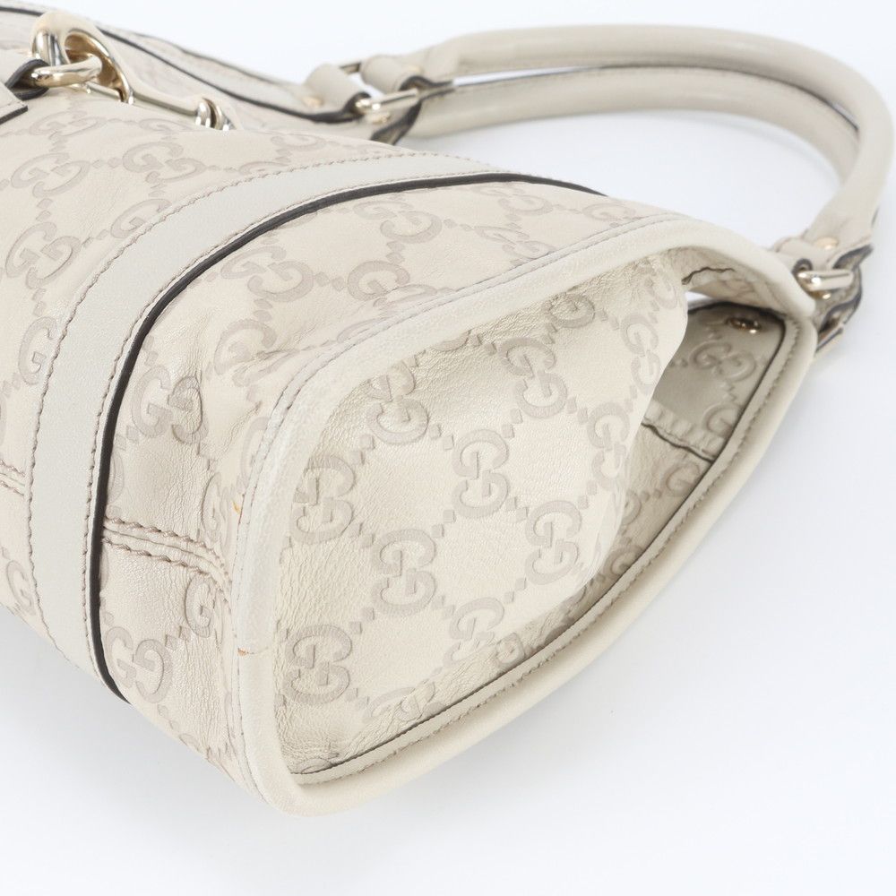 Gucci Guccissima Leather Handbag Tote — view 4