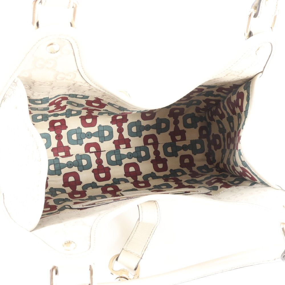 Gucci Guccissima Leather Handbag Tote — view 7