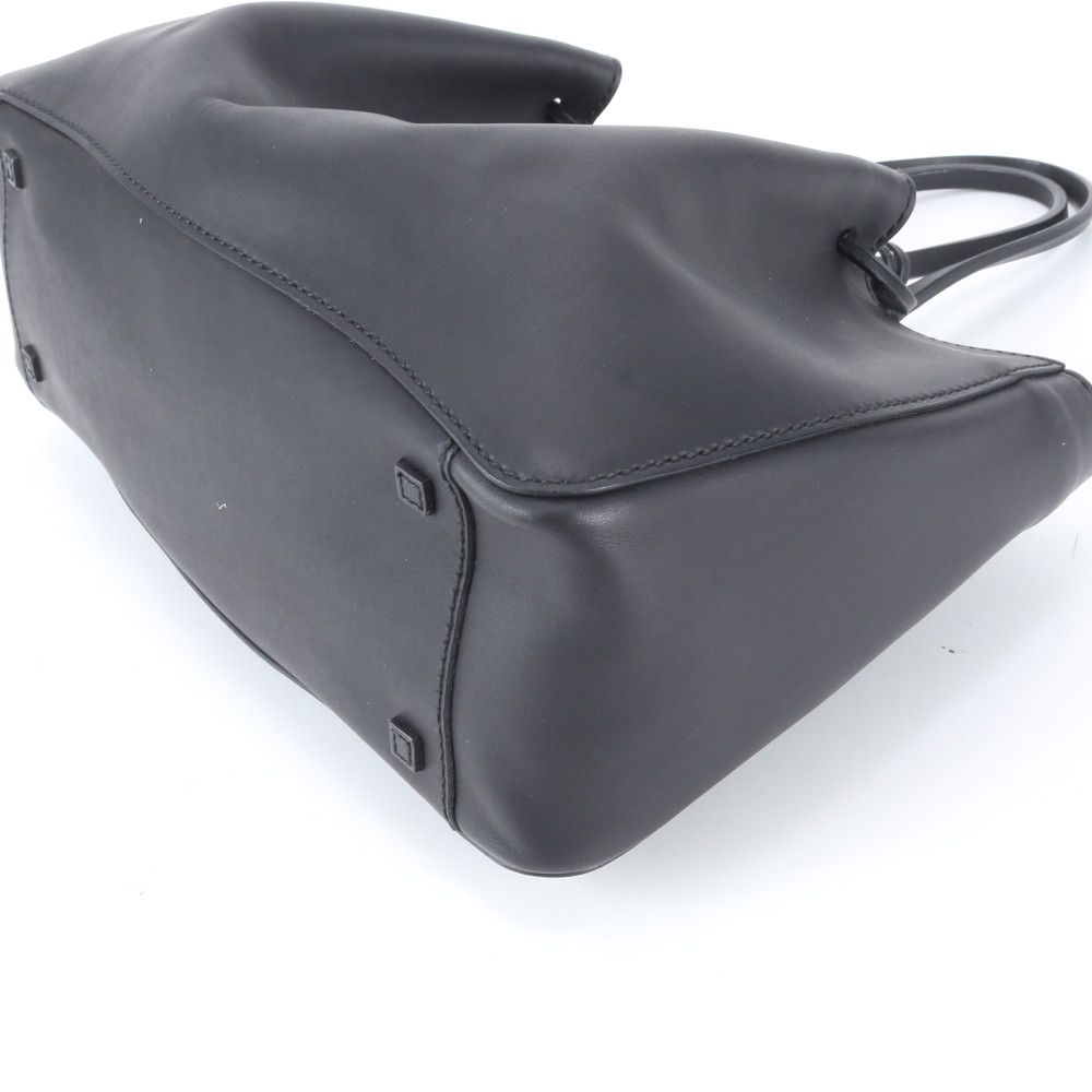Gucci Vitello Leather Tote Shoulder Hand Black — view 5