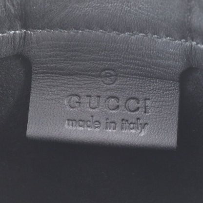Gucci Vitello Leather Tote Shoulder Hand Black — view 9