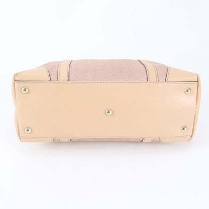 Gucci GG Canvas Brea Leather Tote Shoulder Hand Pink — view 5