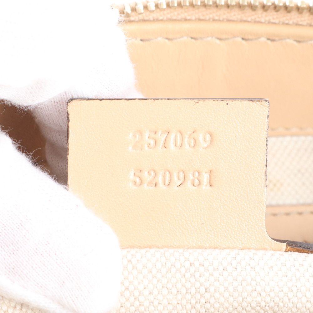 Gucci GG Canvas Brea Leather Tote Shoulder Hand Pink — view 9
