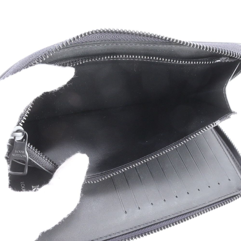 Louis Vuitton Damier Rush Zippy Wallet with Vertical Leather — view 7