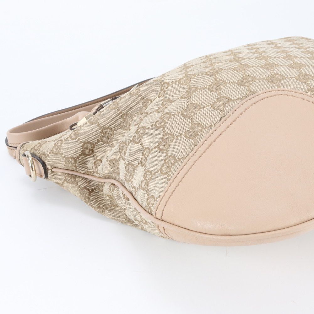 Gucci GG Canvas Prince Leather Tote Shoulder — view 6