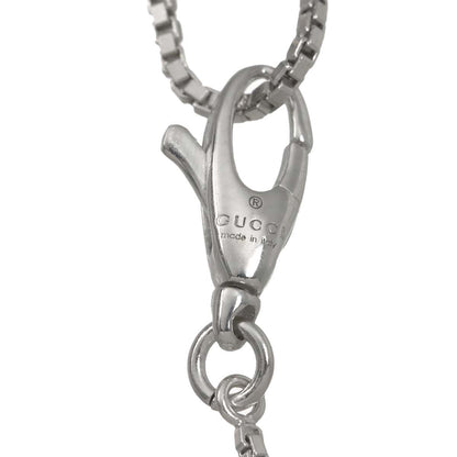 Gucci Link to Love Diamond Necklace 45 cm 18k WG White Gold — view 4