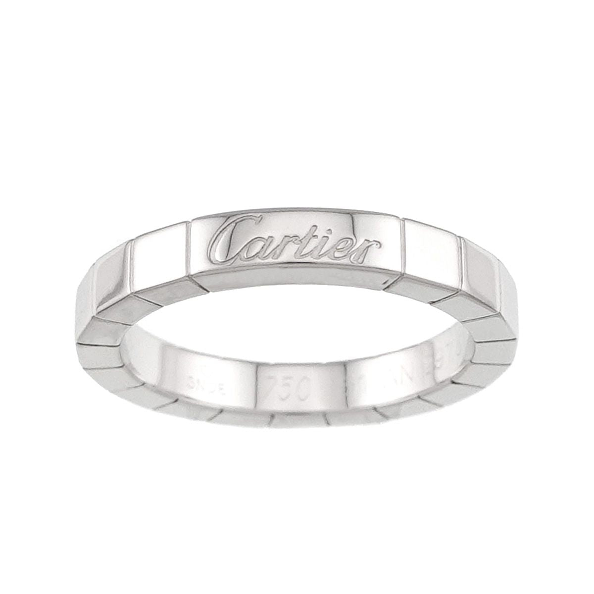 Cartier Laniere 51 Ring 18k WG White Gold 750 — view 2