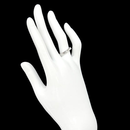Cartier Laniere 51 Ring 18k WG White Gold 750 — view 7