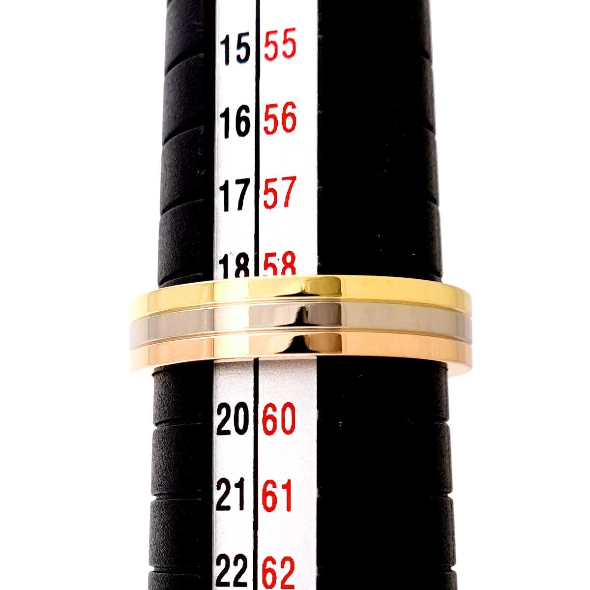 Cartier Vendome 59 Ring 18k YG WG PG Suri Gold 750 — view 6