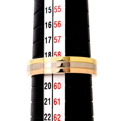 Cartier Vendome 59 Ring 18k YG WG PG Suri Gold 750 — view 6