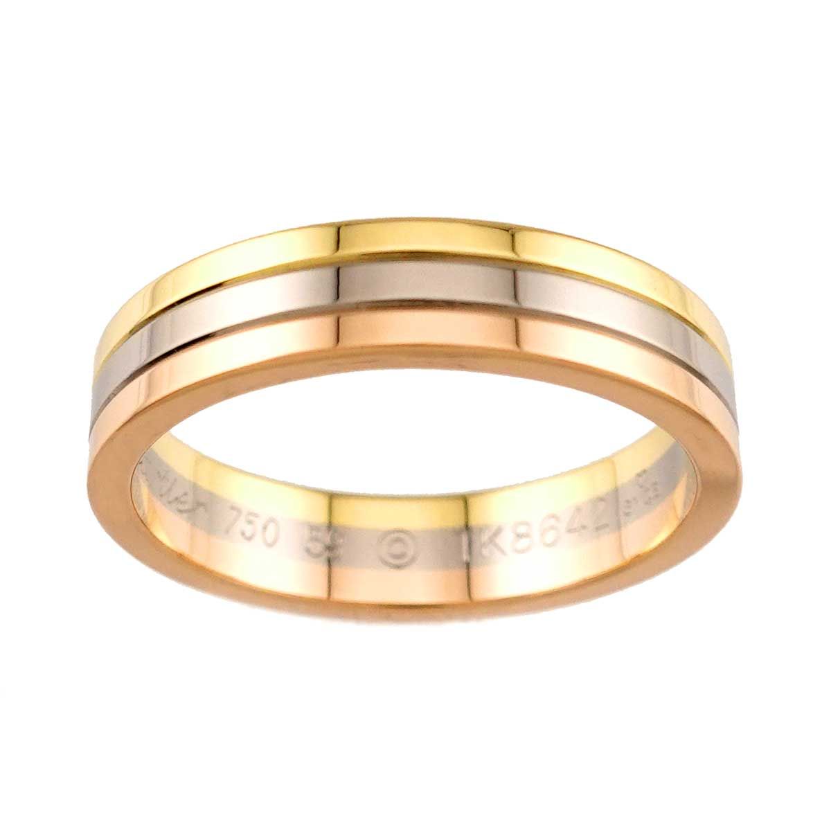 Cartier Vendome 59 Ring 18k YG WG PG Suri Gold 750 — view 2