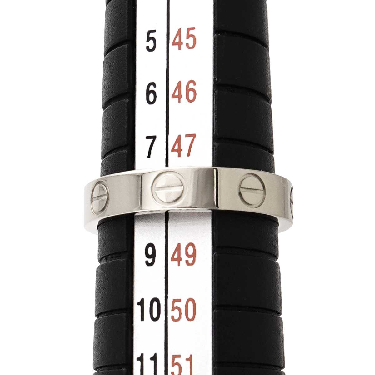 Cartier Mini Love 48 Ring 18k WG White Gold 750 — view 5
