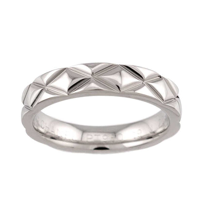 Chanel Quilted 48 Ring Pt Platinum — view 2