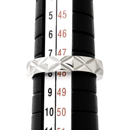 Chanel Quilted 48 Ring Pt Platinum — view 6