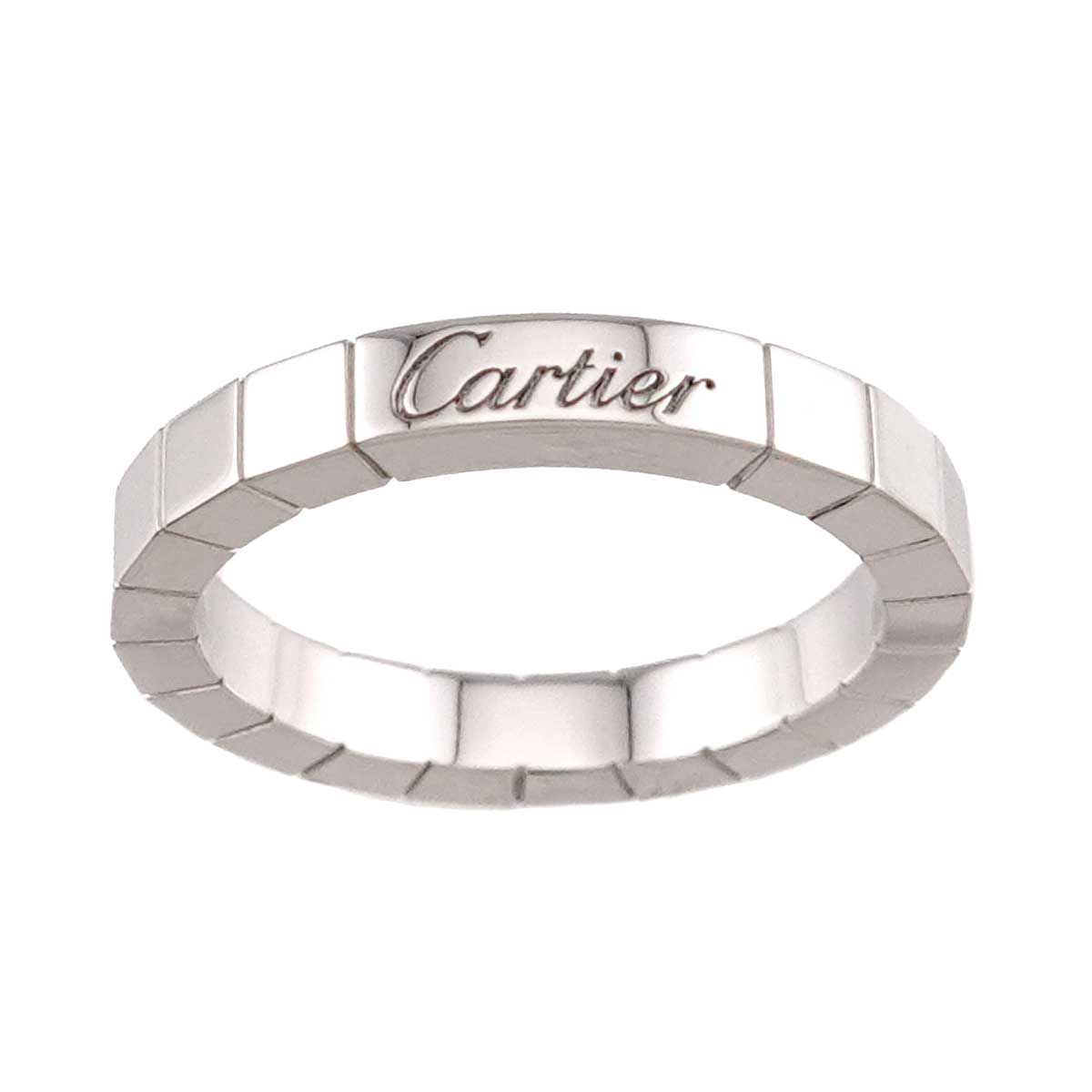 Cartier Laniere 52 Ring 18k WG White Gold 750 — view 2