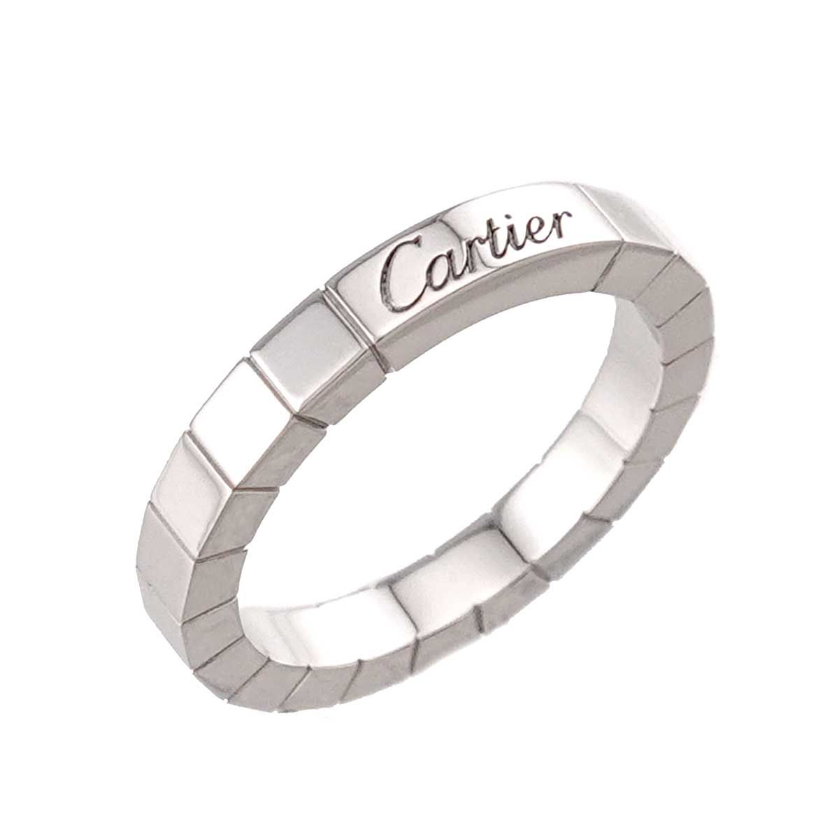 Cartier Laniere 52 Ring 18k WG White Gold 750 — view 4