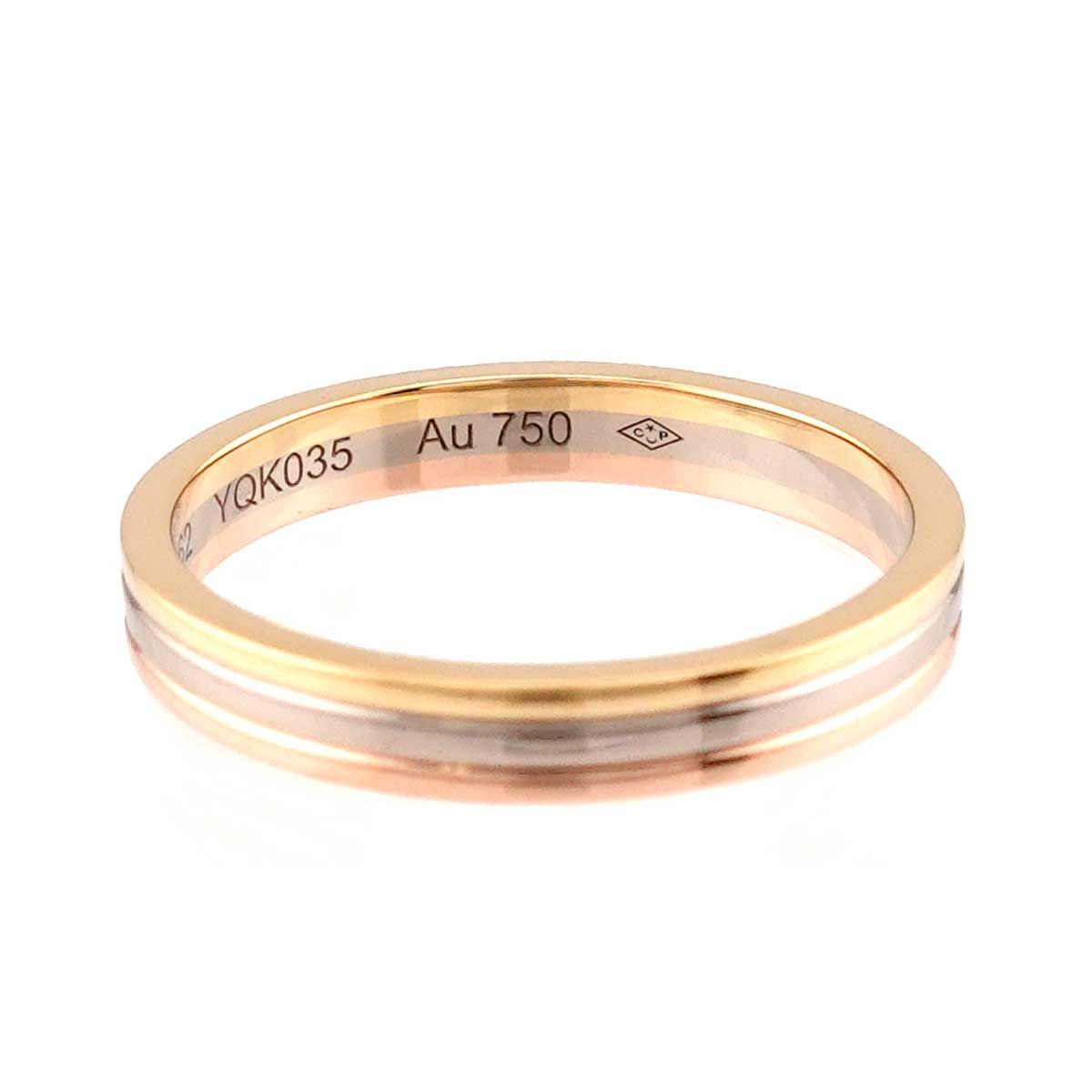 Cartier Vendome 62 Ring 18k YG WG PG Suri Gold 750 — view 4