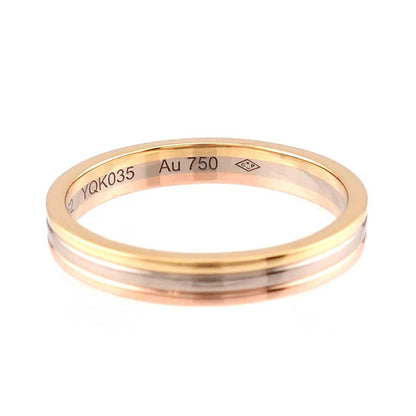 Cartier Vendome 62 Ring 18k YG WG PG Suri Gold 750 — view 4