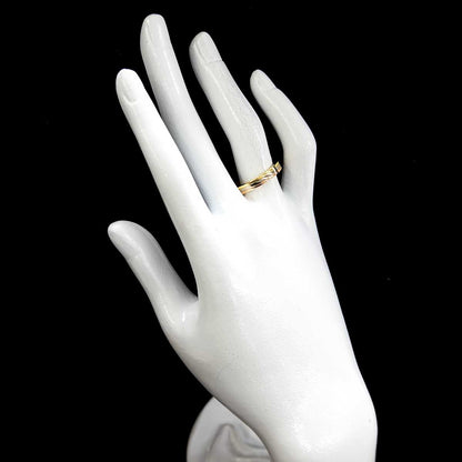 Cartier Vendome 56 Ring 18k YG WG PG Suri Gold 750 — view 6